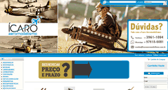 Desktop Screenshot of icaroaeromodelismo.com.br
