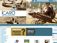 Tablet Screenshot of icaroaeromodelismo.com.br